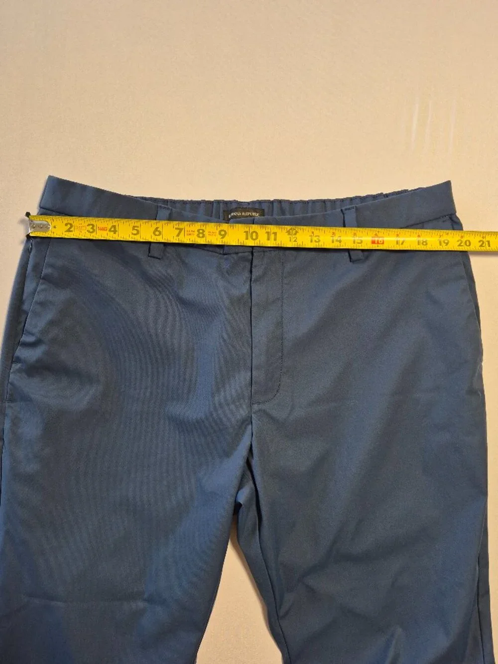 Banana Republic Commuter Pants Mens 40x29 Blue Stretch Tech Performance Pants